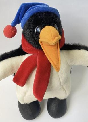 Мягкая игрушка пингвин opel опель оригинал плюшевый