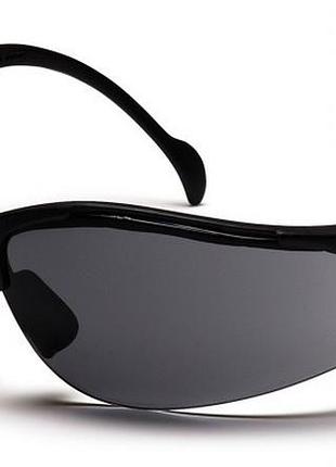 Очки защитные открытые pyramex venture-2 (gray) anti-fog серые