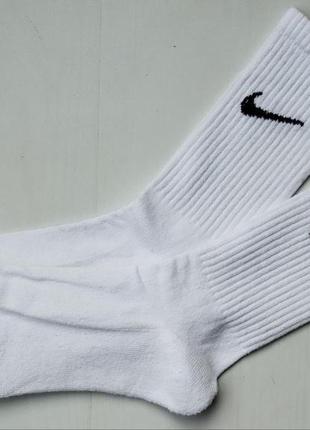 Носки женские высокие с махровой стопой coolmax белый 36-41