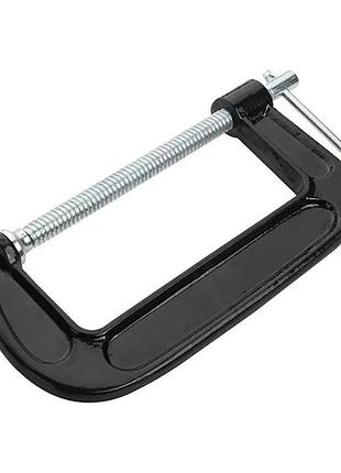 Струбцина тип-g с резьбовым механизмом tolsen tools 100 мм