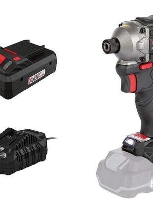 Акумуляторний безщітковий гайковерт імпакт parkside performance 20 в pdssap 20-li b3, з акб 4 а smart і зп 4,5а