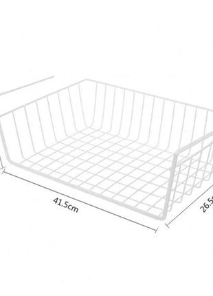 Додатковий підвісний органайзер, полиця для кухні 40*24.5*14см