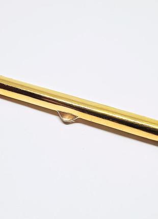 Затискач-кінцівка finding циліндр слайдер 3.2 мм золотистий 40 мм x 6 мм