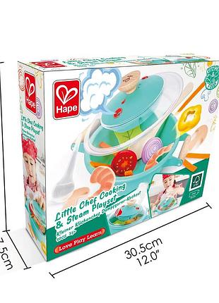 Ігровий набір hape маленький шеф-кухар (e3187)b 8