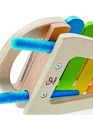 Дерев'яний ксилофон hape веселка (e0606) 2