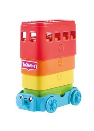 Пірамідка tomy toomies автобус (e73220) 4