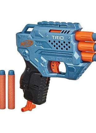 Бластер nerf elite 2.0 trio 6 патронів (e9954) 2
