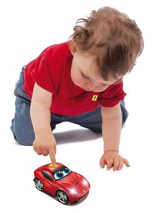 Машинка bb junior ferrari f12 berlinetta зі світлом і звуком (16-81003)