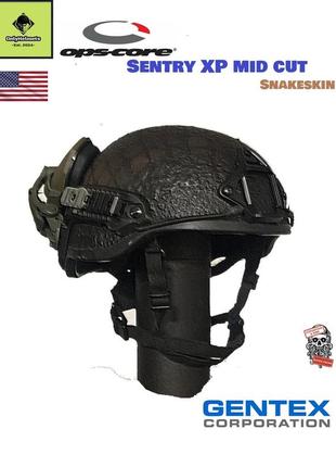 Шлем баллистический (каска) ops-core sentry xp mid cut snakeskin/ omlyhelmets est. 2024