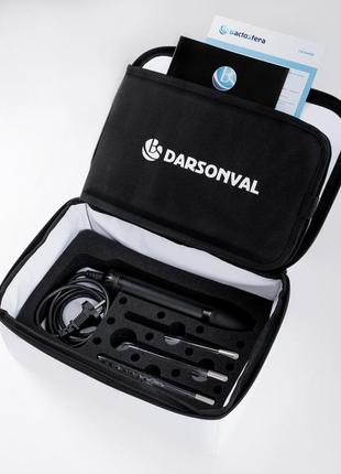 Bactosfera darsonval black з сумкою і набором електродів (17 шт)4 фото