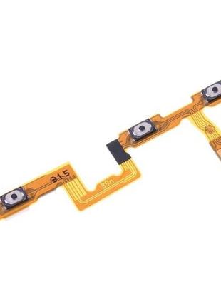 Шлейф huawei honor 20, nova 5t кнопки включения, кнопок звука с компонентами
