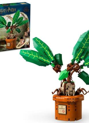 Конструктор лего гарри поттер мандрагора Lego harry potter 30677 оригинал mandrake 76433