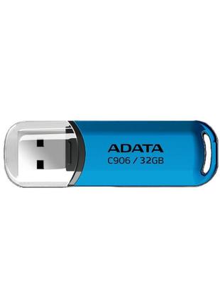 Флеш-накопитель, флешка a-data c906 usb2.0 32gb water blue (ac906-32g-rwb)
