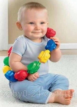 Fisher price намисто для малюків — конструктор 6-36м