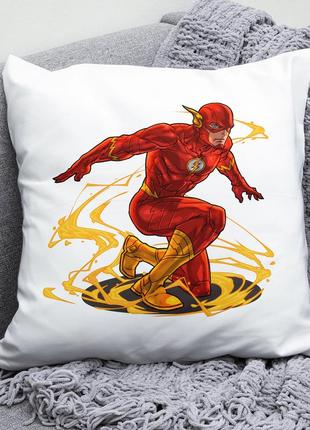 Декоративні подушки плюшевий подарунок з принтом флеш flash
