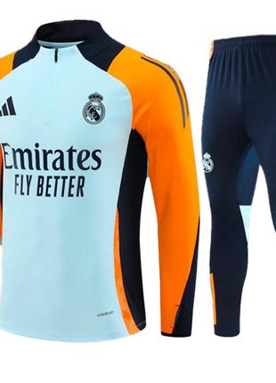 Детский футбольный костюм реал мадрид adidas 2024-2025 training 115-125 см (3614)