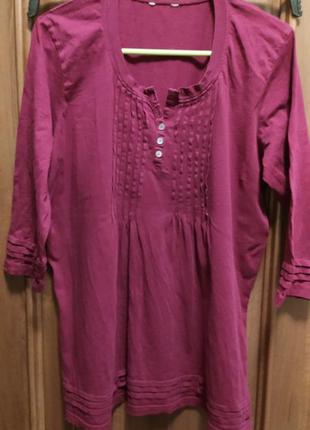 Блуза натуральная ткань на размер 18 по набору