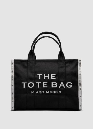 💎 marc jacobs the jacquard medium tote bag black 32 х 24 х 14 см
