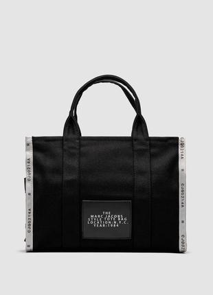 💎 marc jacobs the jacquard medium tote bag black 32 х 24 х 14 см2 фото