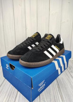 Мужские кроссовки adidas münchen black white