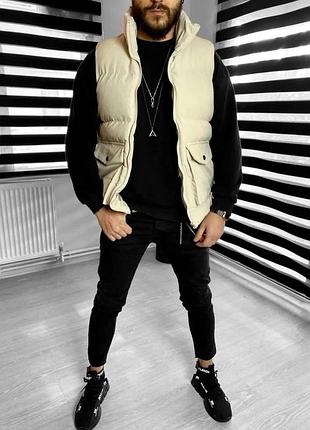 Жилетка плащевка "канада" + синтепон200 + подкладка