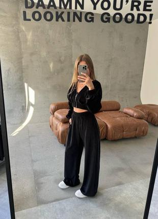 Женский спортивный костюм из велюра | 018