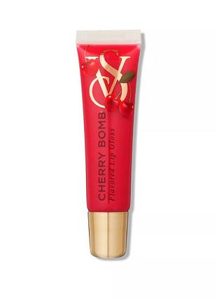 Блиск для губ cherry bomb victoria’s secret flavored lip gloss4 фото