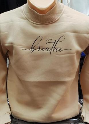 Реглан, гольф на флісі на зріст від 128 до 152 толстовка