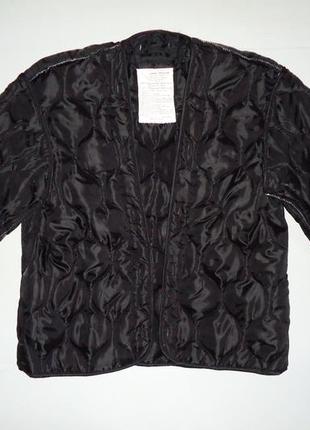 Лайнер подклад м-65 coat cold weather black милитари (l)