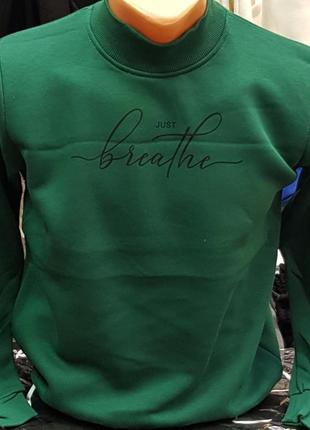 Реглан, гольф на флісі на зріст від 128 до 152 толстовка