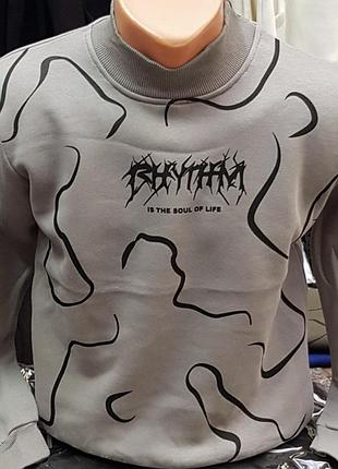 Реглан, гольф на флісі на зріст від 128 до 152 толстовка