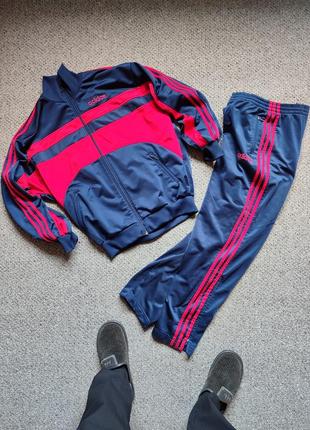 Винтажный костюм adidas 90s size m