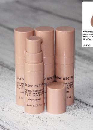 Glow recipe watermelon glow niacinamide hue drops glow serum освітлююча сироватка для обличчя з ніацинамідом, вирівнює тон шкіри та додає сяйва
