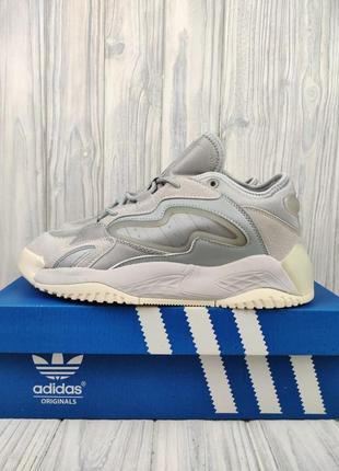 Кроссовки grey adidas with clear heel boots black women