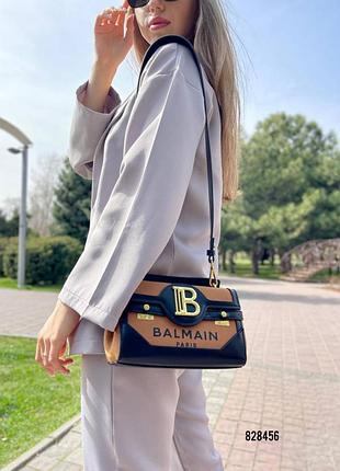 Сумка  balmain mini шкіра люкс