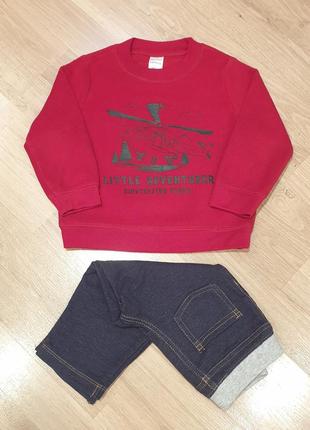 Костюм carters теплый 18мес