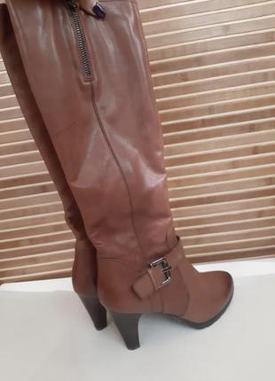 Шкіряні чоботи р. 37 belle