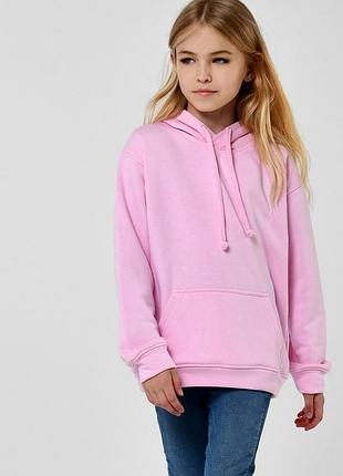 Зручний дитячий худі світло-рожевий | 86233
