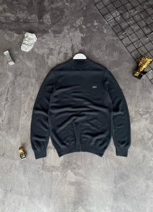 Чоловічий сірий светр lacoste