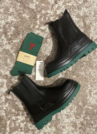 Ботинки челси bottega stretch vneta