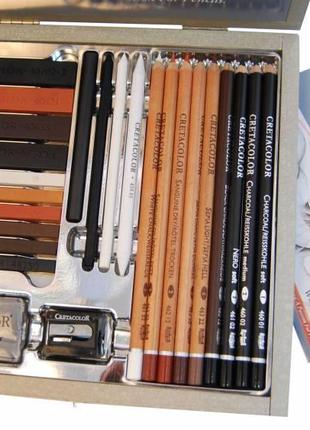 Олівці для малюнка passion box 25 шт. cretacolor3 фото