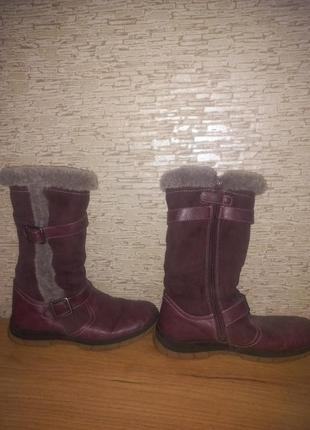 Сапоги на девочку 34 размер 2