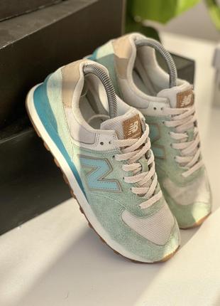 КроссовкиMeias New Balance Run Lightweight Crew preto azul branco 3 pares
