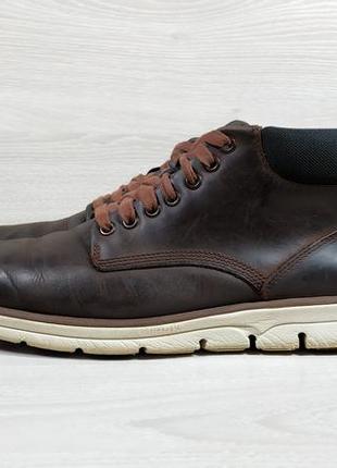 Шкіряні чоловічі демісезонні черевики timberland оригінал, розмір 44.5