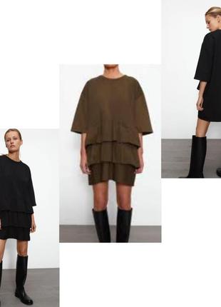 Платье платье zara оверсайз