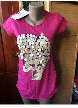 Подовжена футболка турція