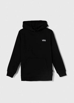 Черный худи / кофта vans подростковый размер small-s в красивом состоянии