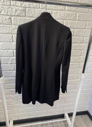 Удлиненный приталенный жакет zara блейзер пиджак mango3 фото