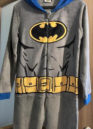 Кігурумі плюшевий тепленький з капюшоном batman