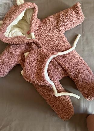 Зимний комбинезон для девочки